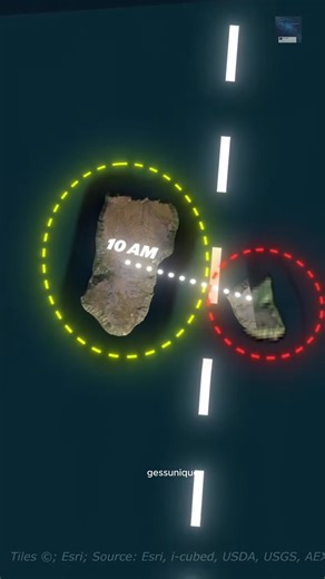 2.7K views · 19 reactions | ⏳ The World's Strangest Time Zone! 22-Hour Difference Between Two Islands . . . . . . . .#TimeZoneMagic #InternationalDateLine #USA #Russia #IslandMystery #TimeZoneDifference #TravelFacts #MindBlown #GeographyLovers #DidYouKnow #TimeTravel #FutureVsPast #DateLineMystery #TravelTimeWarp #GeographyFacts #WorldExploration #LostInTime #StrangeButTrue #UnbelievableFacts #IslandChronicles #TimeWarpEffect #hiddenwonders #ukashaexplains | Ukasha Explains | Facebook