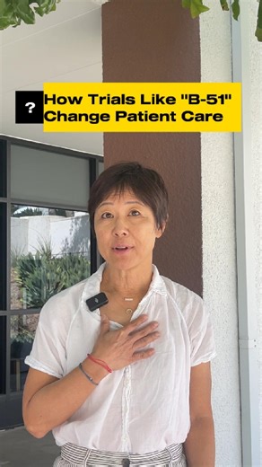 At Keck Medicine, we’re committed to advancing patient 🩺 care through innovation. Radiation oncologist Dr. May Tao breaks down how we’re applying the results of the B-51 clinical trials to improve treatment outcomes for our patients. #CancerResearch #RadiationOncology | Keck Medicine of USC