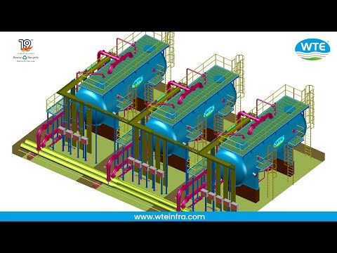 3D Pressure Sand Filter Animation | PSF Working Principle in Water Treatment