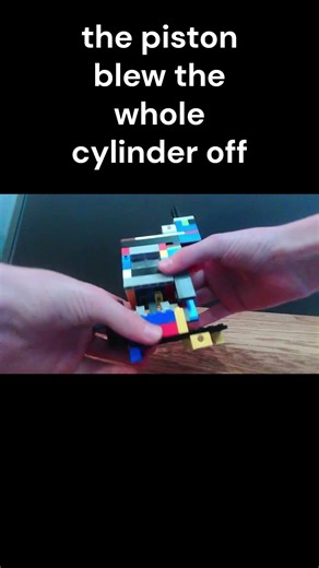 Lego 1 cylinder is too fast