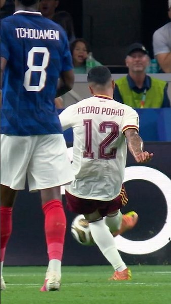 A huge moment from Pedro Porro with Spain. 💪 🇪🇸 #FIFAWorldCupOnYT