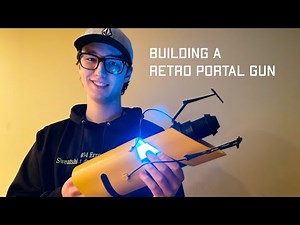 I Built a Retro Portal Gun Prop!