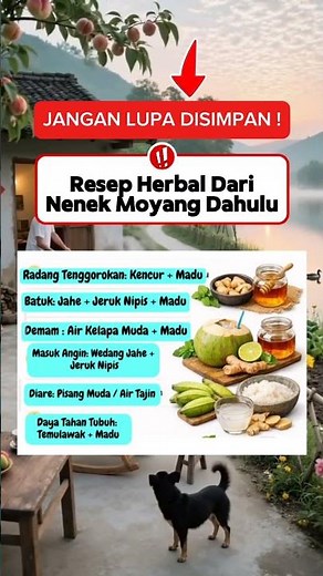 RASEP HERBAL DARI NENEK MOYANG #kesehatan