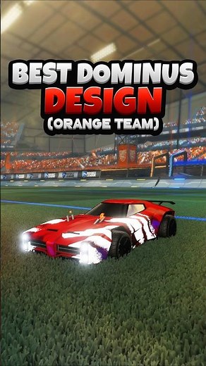 Dominus Design (Orange Team) #20 #RocketLeague #RocketLeaguePresets #RocketLeagueDesigns