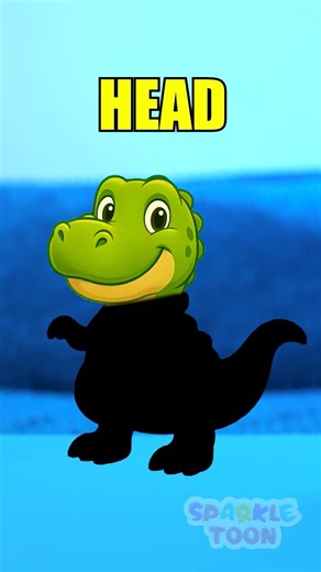 🦖 Let’s Help the Dinosaur Find His Body Parts! 🧩 #KidsLearning #Lesson