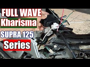 How to change FULL WAVE Kharisma and Supra x 125 series
