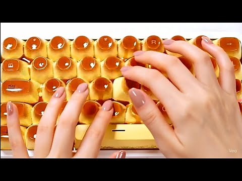 "Ultra Satisfying Keyboard ASMR ✨ | Caramel, Watermelon, Ice & More Typing Sounds"