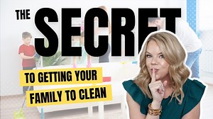 Do you struggle to get your family to help around the house? These 5 techniques are guaranteed to get your family to clean and pick up after themselves! | ClutterBug