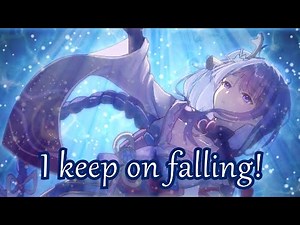 8D Nightcore → Falling (Rival with CRVN) Lyrics | USE HEADPHONES 🎧