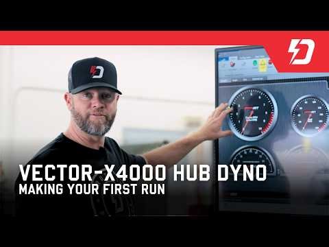 First Dyno Pull on a Hub Dyno! | Vector-X 4000 Software Setup & Calibration
