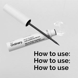 The Ordinary Multi-Peptide Lash and Brow Serum. For thicker, fuller, and healthier-looking lashes and brows. Now at Sephora. | Sephora