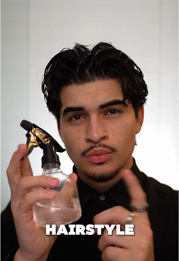 Master the Middle Part Slick Back Hairstyle