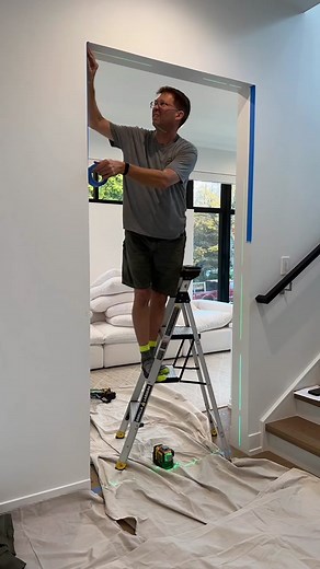 Installing doesn’t get much easier than this… • Check out this timelapse one man install of our bullet hinged double doors in Birmingham, MI. • Want doors like this in your home? DM us to get started! 🙌 • #timelapse #install #steeldoor #glassdoors #luxury #designinterior