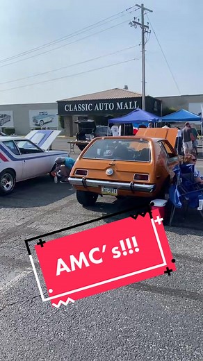 Delaware Valley American Motors Owners Association here today! Many cool and rarely seen cars! #amc #americanmotors #amx #gremlin #matador #ambassador #carshow #morgantownpa