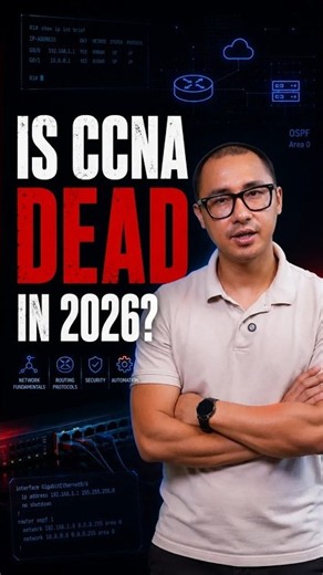 CCNA in 2026: Still Worth It or Outdated? #networking #ccna #cisco