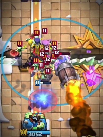 Rocket Defence 🚀🥶 #clashroyale