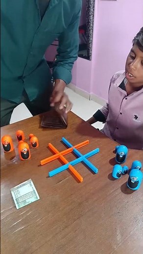 🥰🔥Tic tac toy challenges🥰🔥 #shortsfeed #funny #compitition #trending #tictactoe #win #challenge