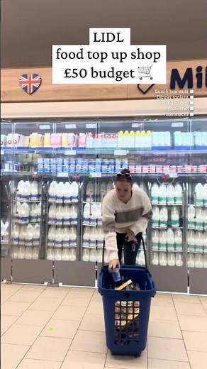 Lidl food shop on a £50 budget | #budgetfinds #groceryshopping #shopwithme #familyfoodchallenge