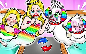 剪纸动画：贝拉和小狗灵魂互换，经历危险后终于得救，结局很美好