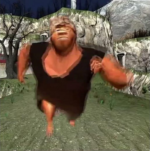 Gorilla vs Grug mission impossible💀