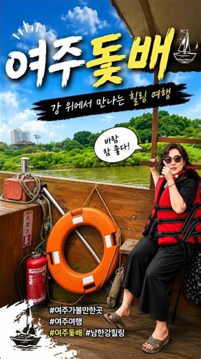 부모님 모시고 주말에 가기 딱 좋은 '여주 황포돛배' 힐링 여행 ⛵ #여주황포돛배 #여주여행 #여주가볼만한곳 #남한강힐링 #여주당일치기 #여주드라이브 #여주나들이 #여주핫플
