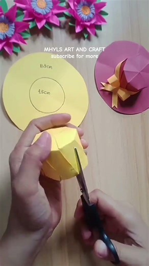 How to Create a Origami Hat #origami #hat #artcraft #shorts #toutubevideo