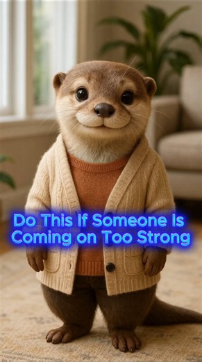 Do This If Someone Is Coming on Too Strong