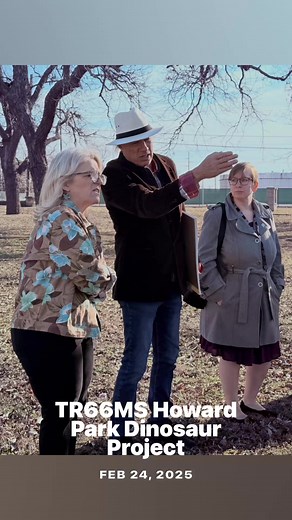 Our Route 66/Howard Park Dinosaur Project artist, Mark Cline, is in Tulsa visiting with TR66MS Board members, City of Tulsa officials and Parks & Rec to discuss this exciting endeavor! We are so happy to have him and hope he enjoys his time in fabulous T-town!! | Tulsa Route 66 Main Street