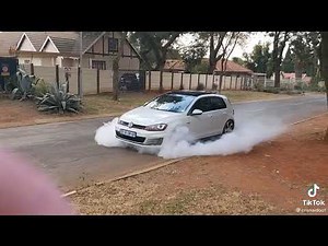South Africa| Golf gti 7 full burnout