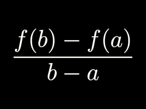 The Mean Value Theorem (Part 2, Thomas and Finney)