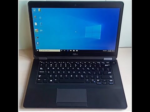 Unboxing View "Dell Latitude E5470 Laptop" Intel Core i7, 6th Gen, 8GB RAM, 128GB SSD with Adaptor.