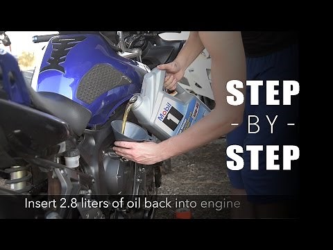 How to Change Oil – Yamaha FZ6 | Updated