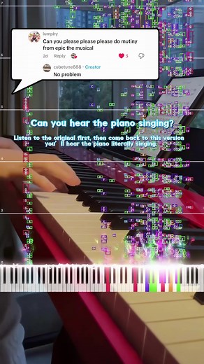 Piano Performance of 'Mutiny' from EPIC The Musical
