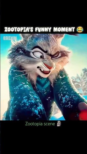 Zootopia's Funny Moment 😂 | Zootopia 2 Edit 🎬 | #zootopia2 #shorts #edit