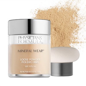 Physicians Formula Mineral Wear Loose Powder, Translucent Light, 0.49 oz, Foundation Makeup - Walmart.com