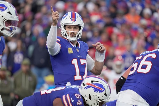 "Such a corny moron," "Insufferable": NFL fans tear into Josh Allen for unnecessary "flopping" during Bill-Chiefs showdown