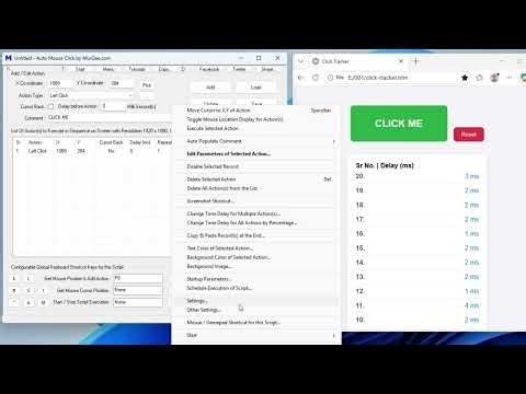 Fastest Automated Mouse Clicking