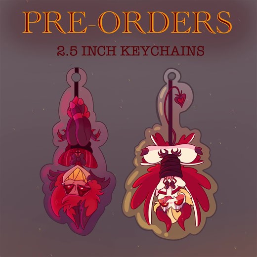 Hazbin Hotel Alastor , Lucifer Keychain ( PRE-ORDERS ) - Etsy