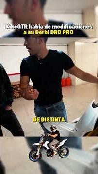 KikeGTR nos habla de las modificaciones de la Derbi DRD PRO ⚙️