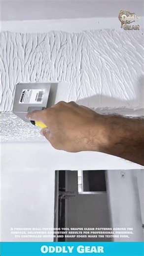 Innovative Smoothing Tool for Drywall Texturing #toolitems