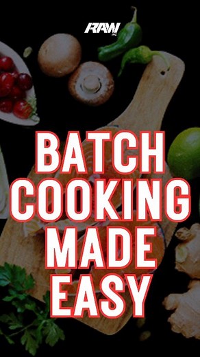 Batch cooking can be such a helpful way to keep your nutrition on point. Check out these simple ideas you can make in advance to set you up for the week! . . . . . #cook #cooking #easy #food #foodprep #preperation | RAW Inc Training