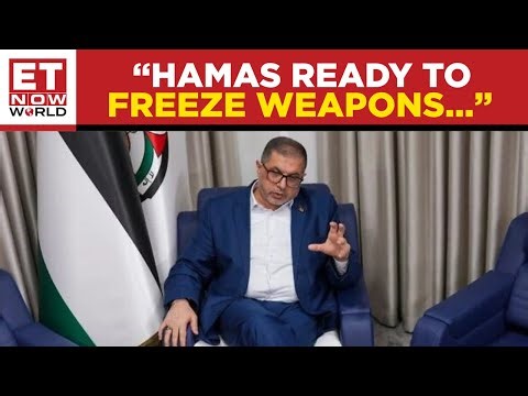 Hamas Official Bassem Naim Says Group Ready To Discuss 'Freezing Or Storing' Its Weapons | WATCH