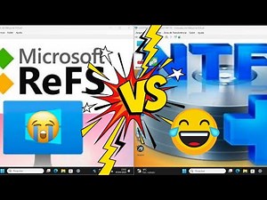 REFS X NTFS - TESTE TEORICO E PRATICO DO QUE TEM E NAO TEM. INSTALE EM REFS POR SUA CONTA E RISCO!!!