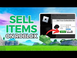 How To Sell Items On Roblox (Earn Robux)