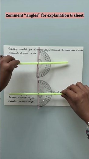 Angles DIY - MATH ACTIVITY 1 [check description] #earlymathskills #earlychildhoodeducation #maths