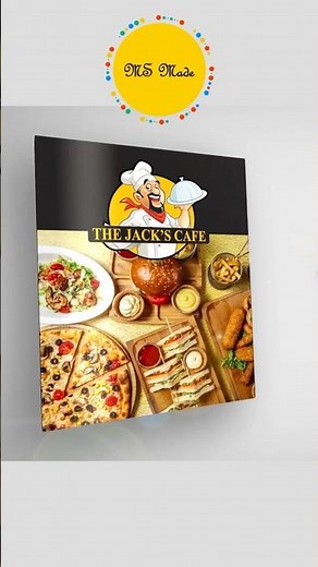Creative Food Menu Design with Premium Printing | Restaurant & Cafe Menu #brochureprint