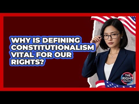 Why Is Defining Constitutionalism Vital For Our Rights? - The Right Politics