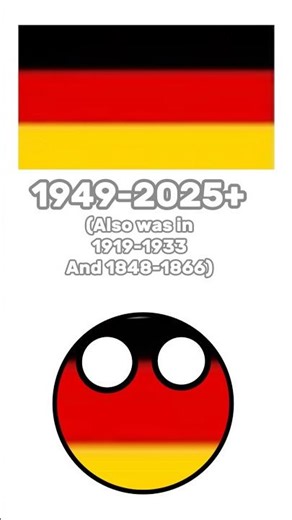 Flag history. #germany #countryballs #countryhumans