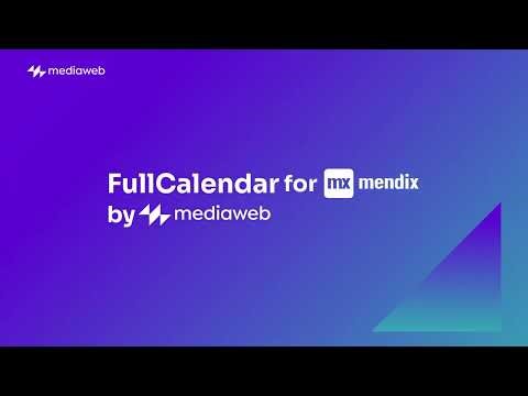 FullCalendar - Mendix