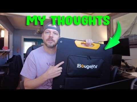 BougeRV 200W Portable Solar Panel Review
